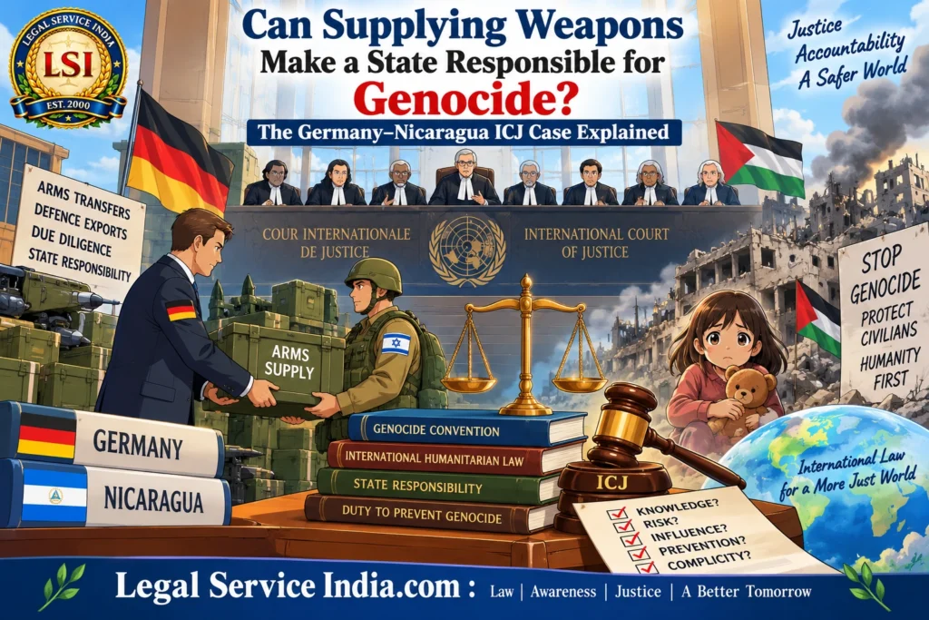 Can Supplying Weapons Make a State Responsible for Genocide? Germany–Nicaragua ICJ Case Explained Germany–Nicaragua ICJ case