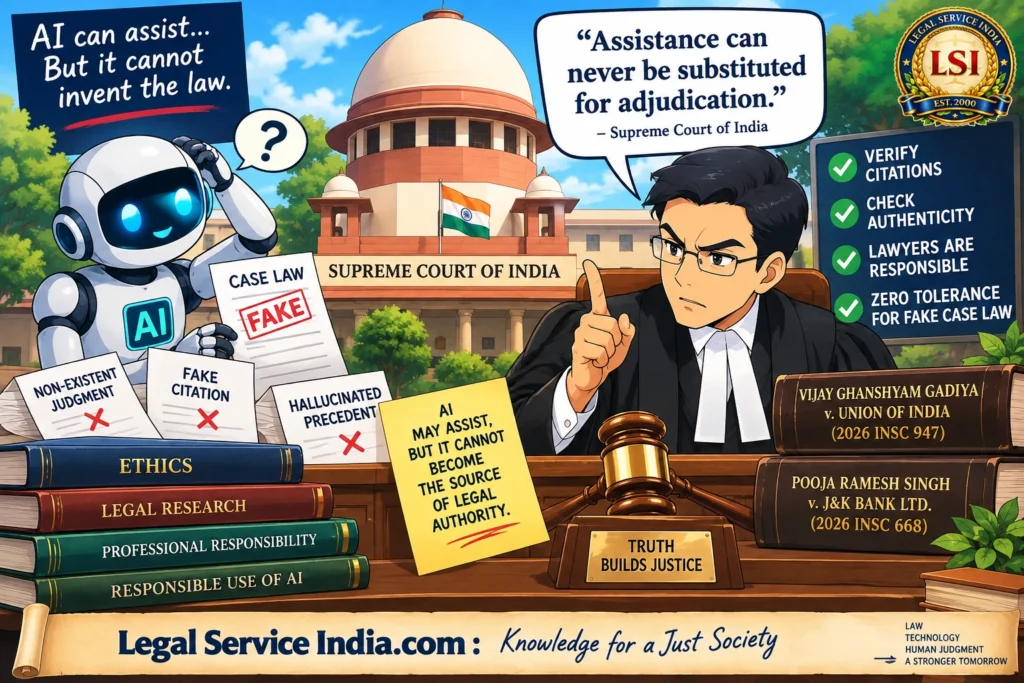 AI Hallucinations in Courts: Supreme Court Warns Against Fake Case Law and AI-Generated Judgments AI hallucinations in courts