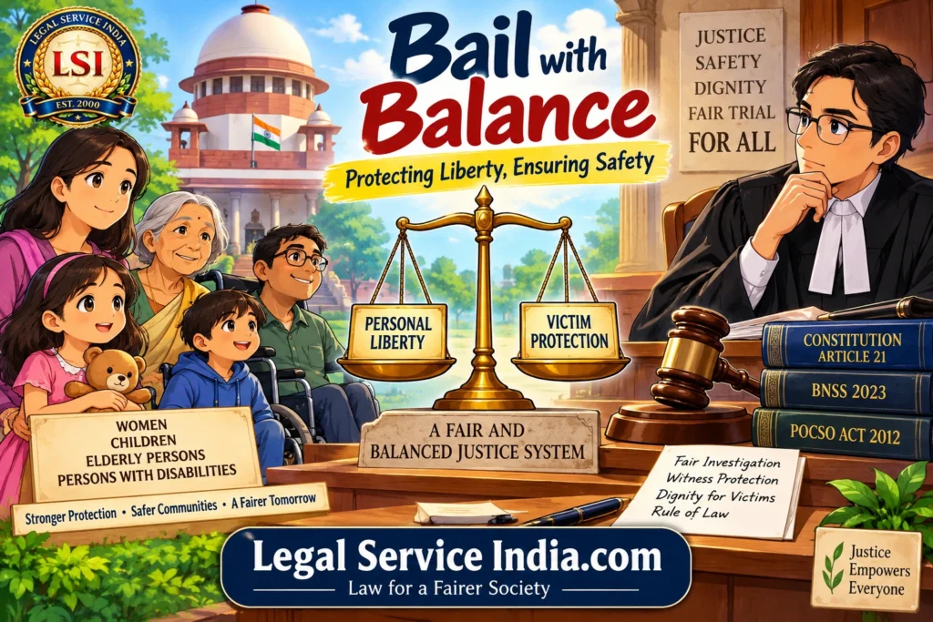 Bail in Cases Involving Women and Vulnerable Persons