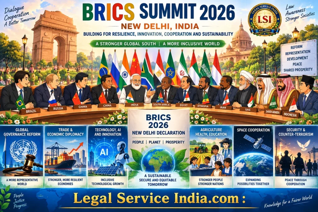 BRICS Summit 2026: New Delhi Declaration and the Changing Landscape of Global Governance BRICS Summit 2026