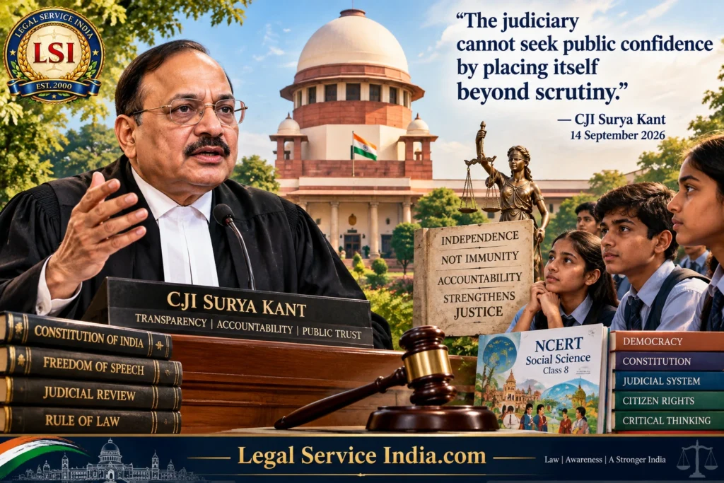 CJI Surya Kant judicial accountability