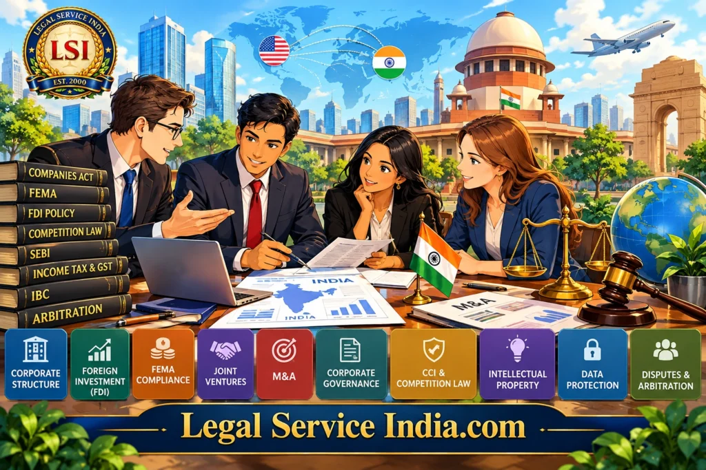 Corporate Law in India for Foreign Companies, U.S. Businesses & Investors Corporate Law in India for Foreign Companies
