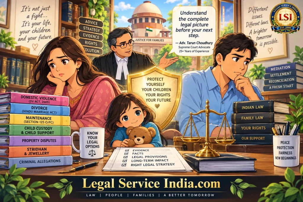 Domestic Violence & Matrimonial Disputes in India: Legal Rights, Remedies & Strategy Domestic Violence and Matrimonial Disputes in India