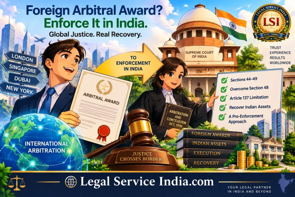 Enforcement of Foreign Arbitral Awards in India: 2026 Guide for Foreign Companies Enforcement of Foreign Arbitral Awards in India
