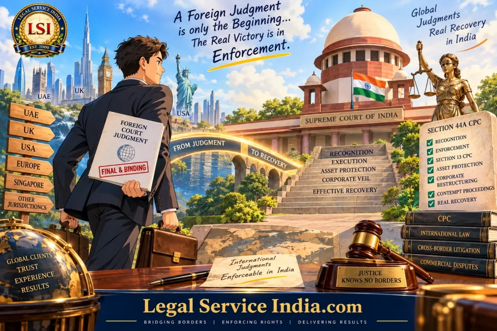 Foreign Court Judgment Enforcement in India: Supreme Court RAKIA Judgment & Section 44A CPC Foreign Court Judgment Enforcement in India