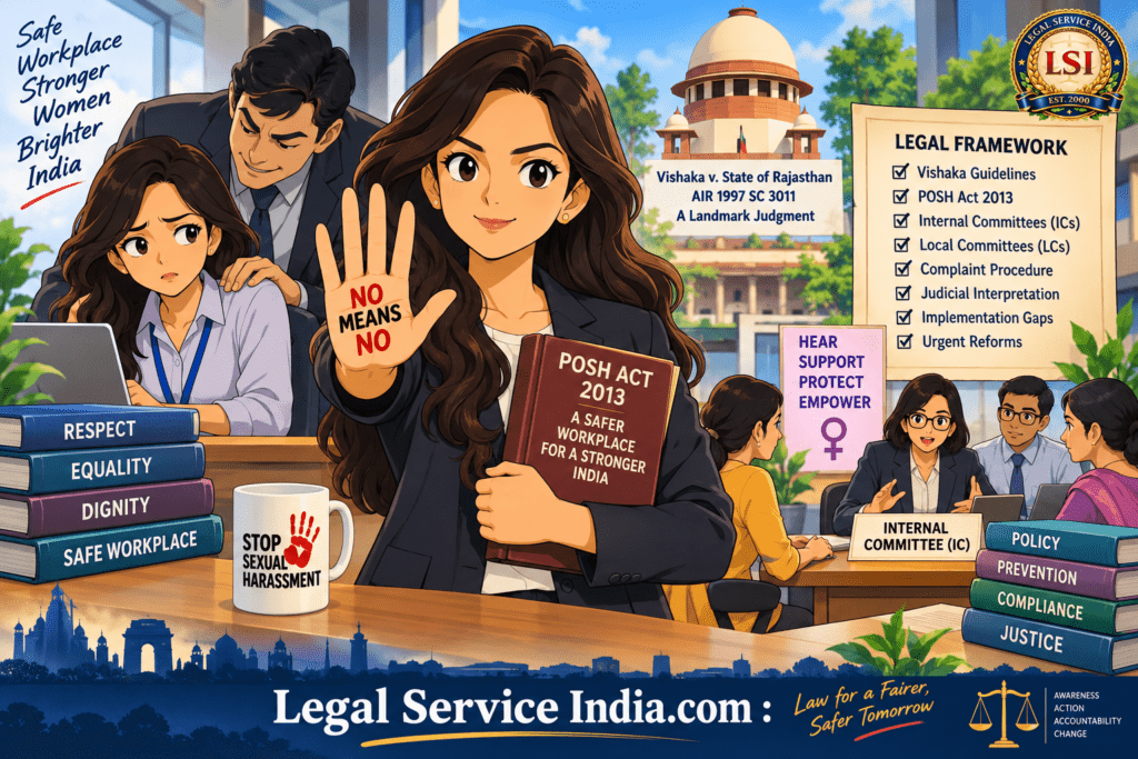 Sexual Harassment at the Workplace in India: A Critical Appraisal of the POSH Act, 2013 sexual harassment at workplace
