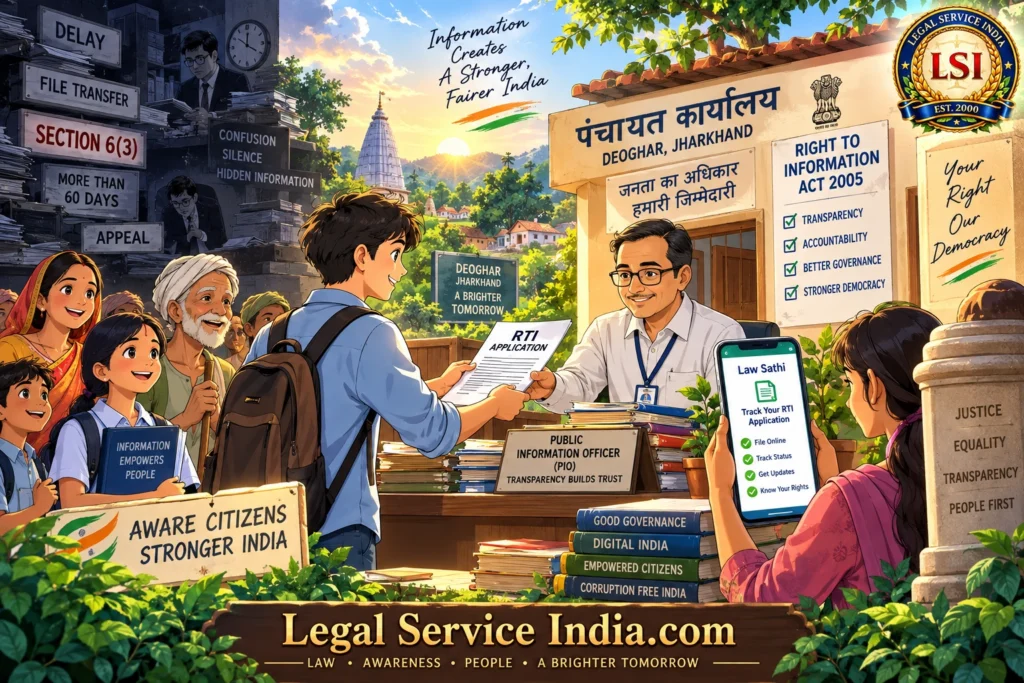 RTI Act 2005 in Deoghar: Ground Reality, Delays, Appeals,Appeals, and Rural Challenges RTI Act 2005 in Deoghar