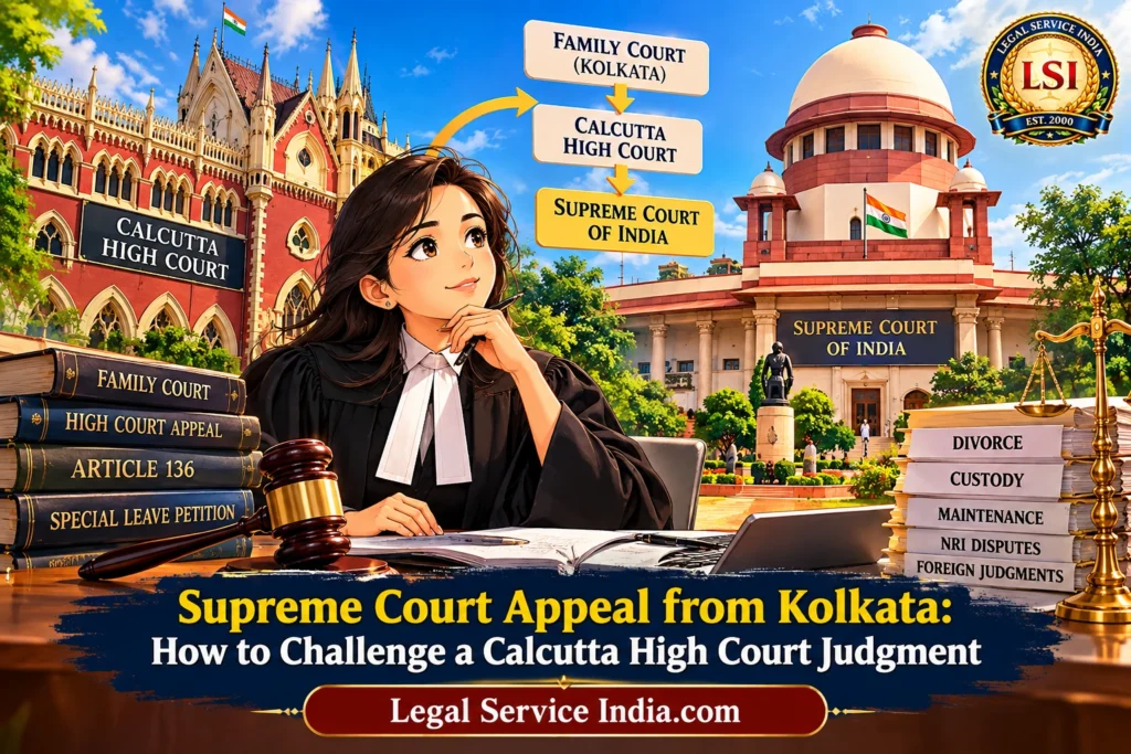 Supreme Court Appeal from Kolkata: How to Challenge a Calcutta High Court Judgment Supreme Court Appeal from Kolkata