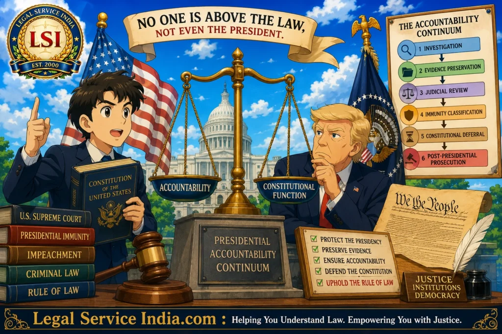 U.S. President prosecuted while in office