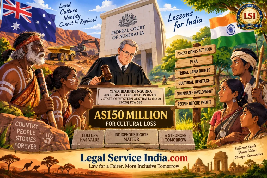 A$150 Million Indigenous Land Judgment: What India Can Learn About Tribal Land Rights Yindjibarndi Judgment 2026