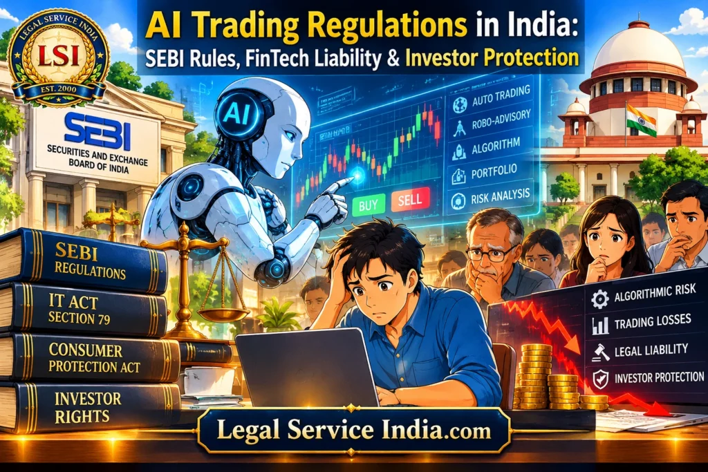Dismantling the Liability Shield in AI Financial Advisory AI Trading Regulations in India