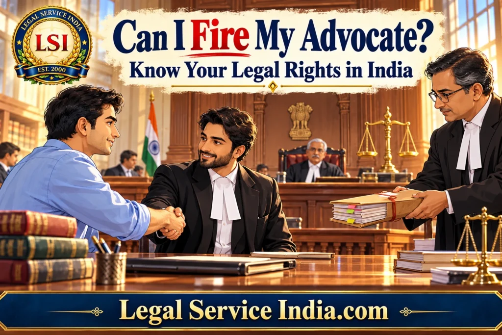 Can I Fire My Advocate? Know Your Legal Rights in India Can I fire my advocate