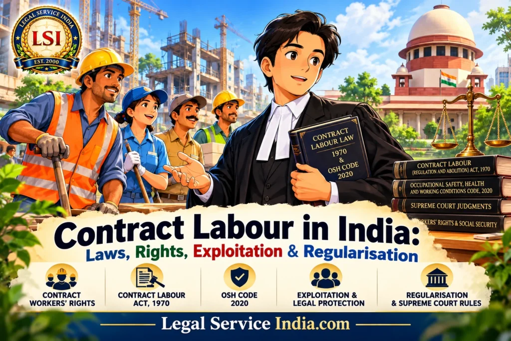Contract Labour System In India: Exploitation, Absorption, And The Need For Reform Contract Labour in India