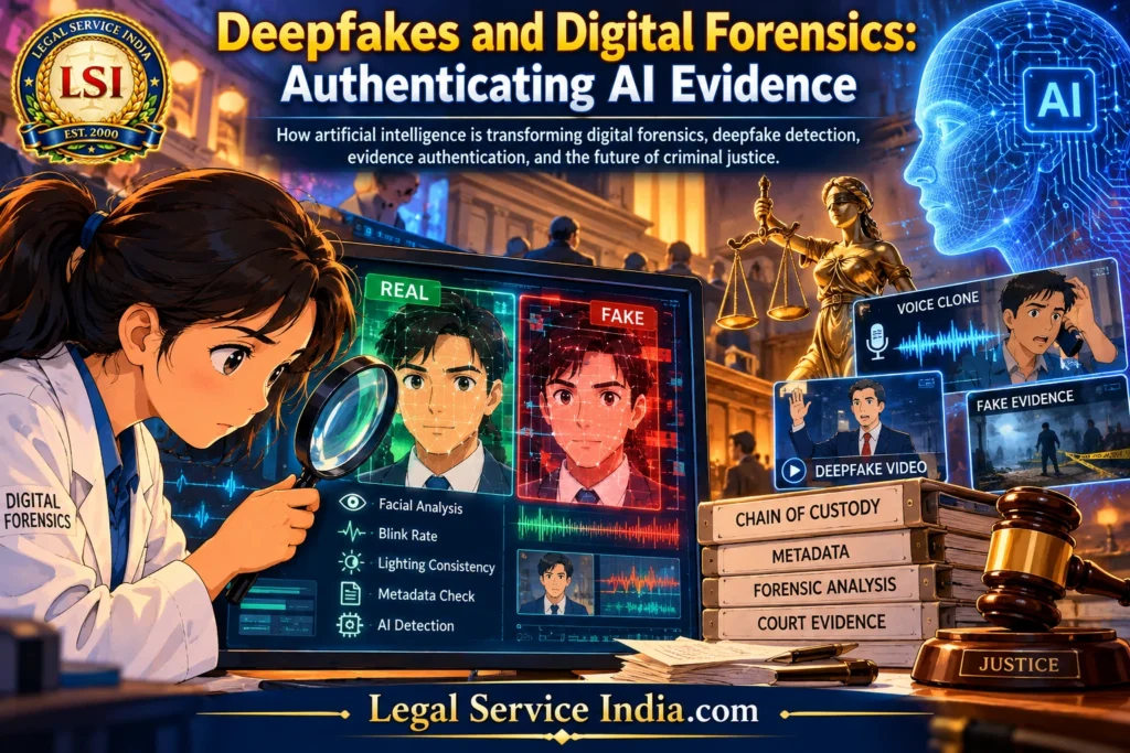 The Digital Mirror: Synthetic Media, AI Manipulation, and the Crisis of Evidence Integrity Deepfakes and digital forensics