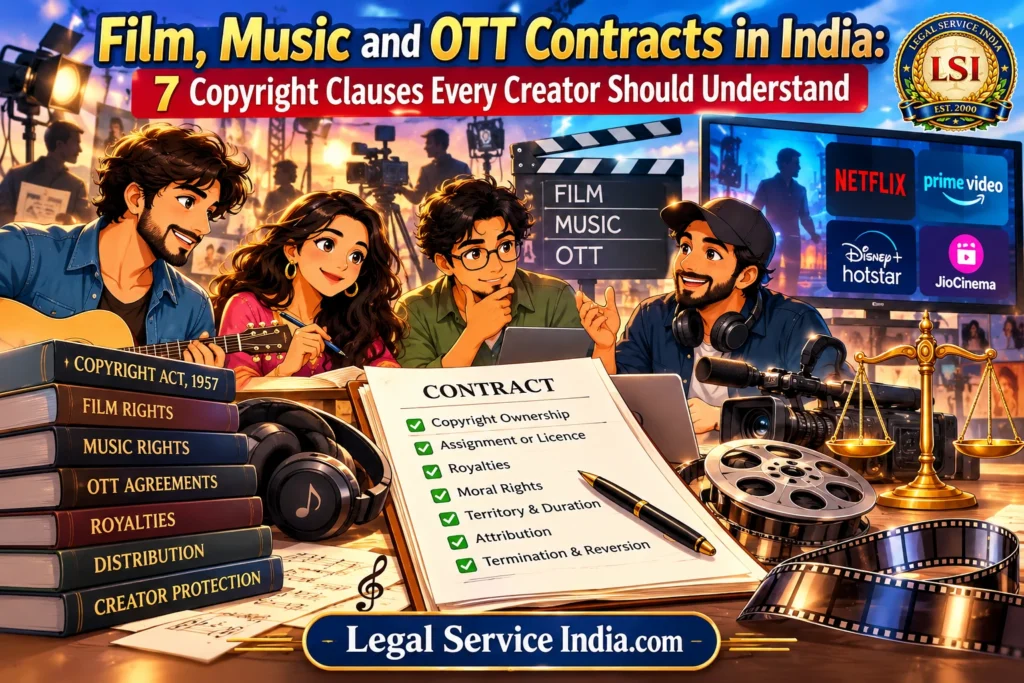 Film, Music and OTT Contracts in India: 7 Copyright Clauses Every Creator Should Understand film-music-ott-contracts-india