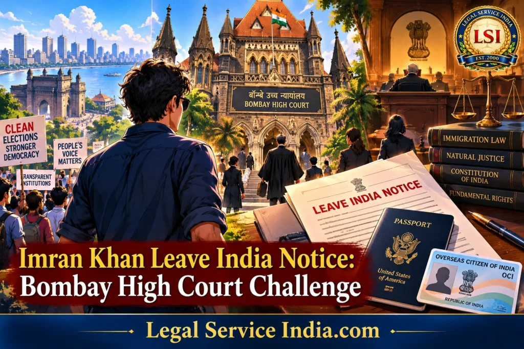 Imran Khan Leave India Notice: Bombay High Court Challenge Imran Khan Leave India Notice