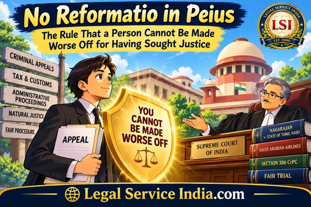 No Reformatio in Peius: Supreme Court Rule Protecting Appellants from a Worse Outcome no reformatio in peius