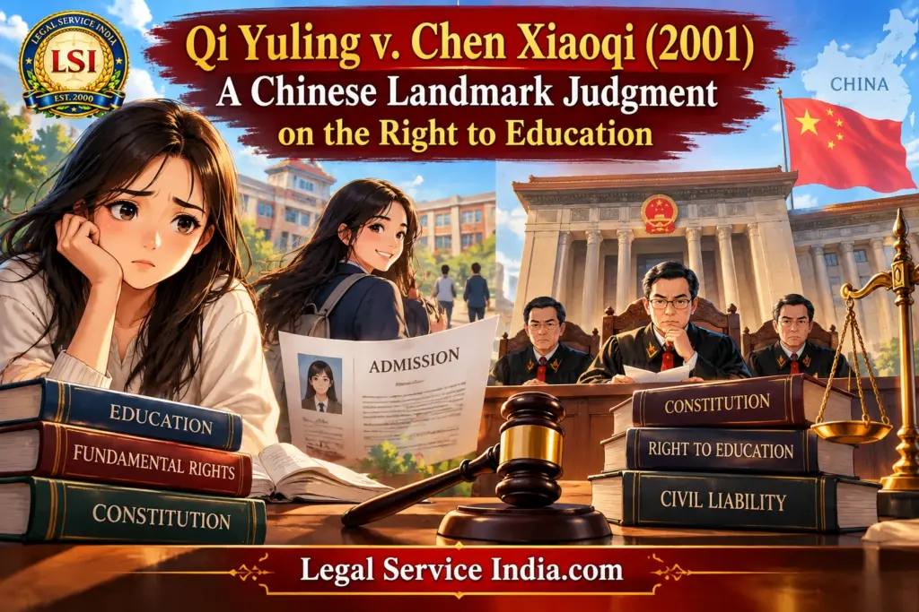 Qi Yuling v. Chen Xiaoqi