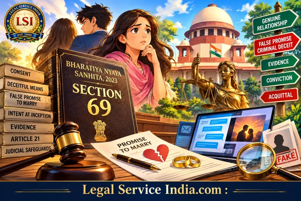 Section 69 BNS: False Promise to Marry, Deceit and Criminal Liability Section 69 BNS