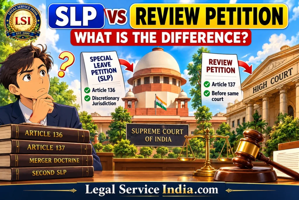 SLP vs Review Petition: Key Differences, Merger & Second SLP Explained SLP vs Review Petition