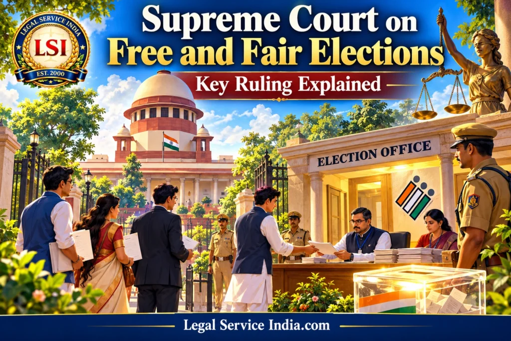 Supreme Court on Free and Fair Elections: Key Ruling Explained Supreme Court on Free and Fair Elections