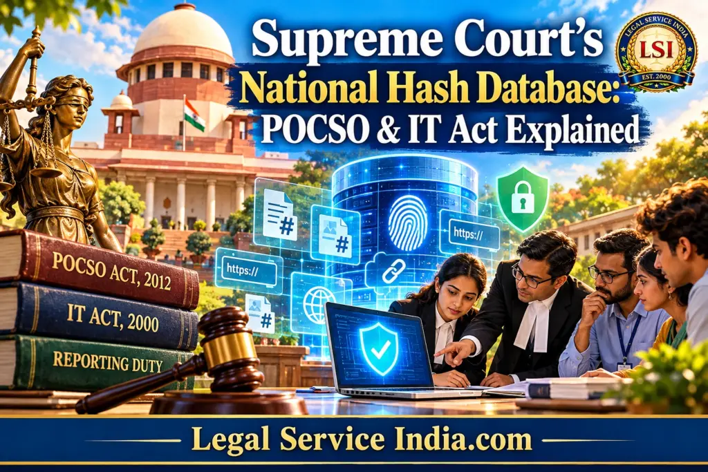 Supreme Court’s National Hash Database: POCSO & IT Act Explained National Hash and URL Database