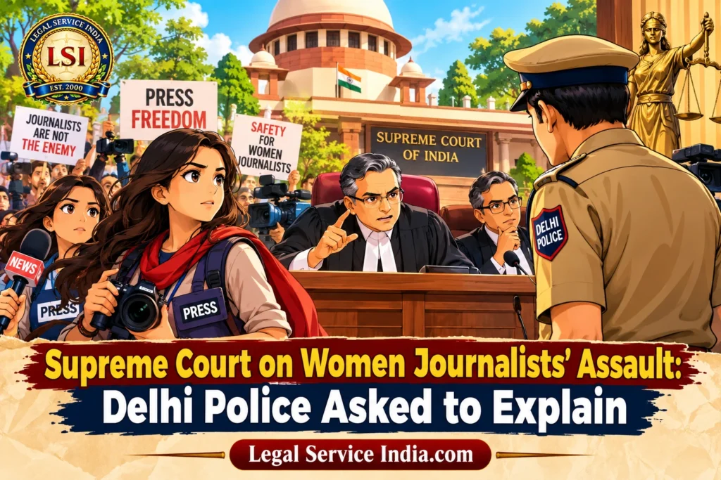 Supreme Court Seeks Senior Delhi Police Officer Over Alleged Assault of Women Journalists: A Constitutional Test for Press Freedom and Police Accountability Supreme Court women journalists assault
