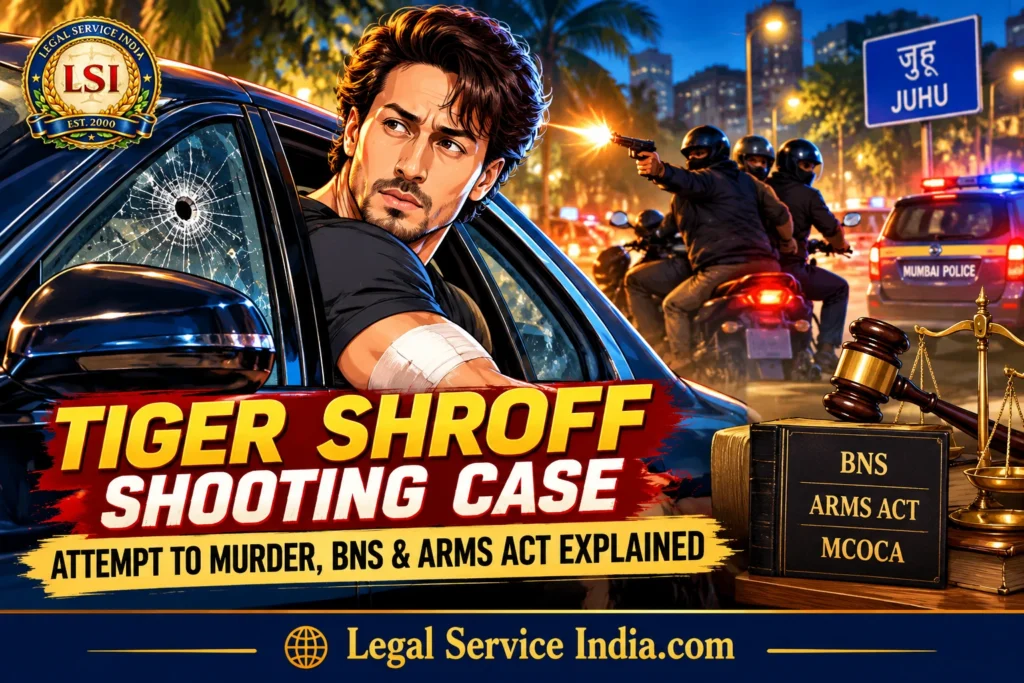 Tiger Shroff Shot At in Mumbai: Attempt to Murder, Arms Act and Police Investigation Explained Tiger Shroff shooting case