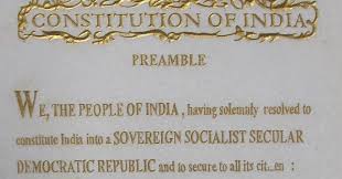 Whether Preamble of Indian Constitution needs any further modification